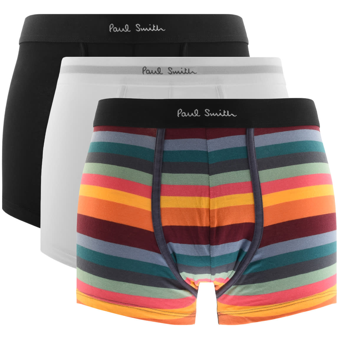 Alternative Image for ProductPS By Paul Smith Three Pack Trunks White1